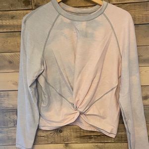 Rare lululemon tie die shirt